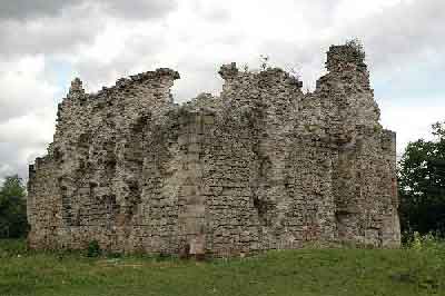 Руины замка Тамплиеров